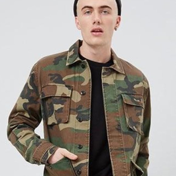 Camo Spring Jacket - Picture 1 of 4
